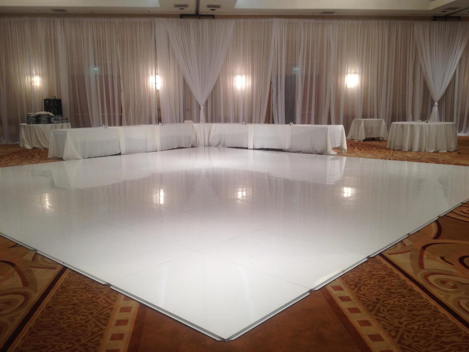 Dance Floor - White Laminate